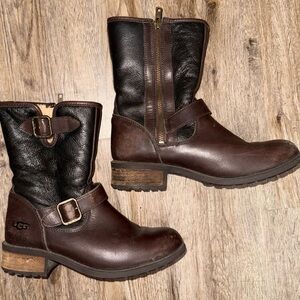 UGG • Chaney Motorcycle Bomber Boots